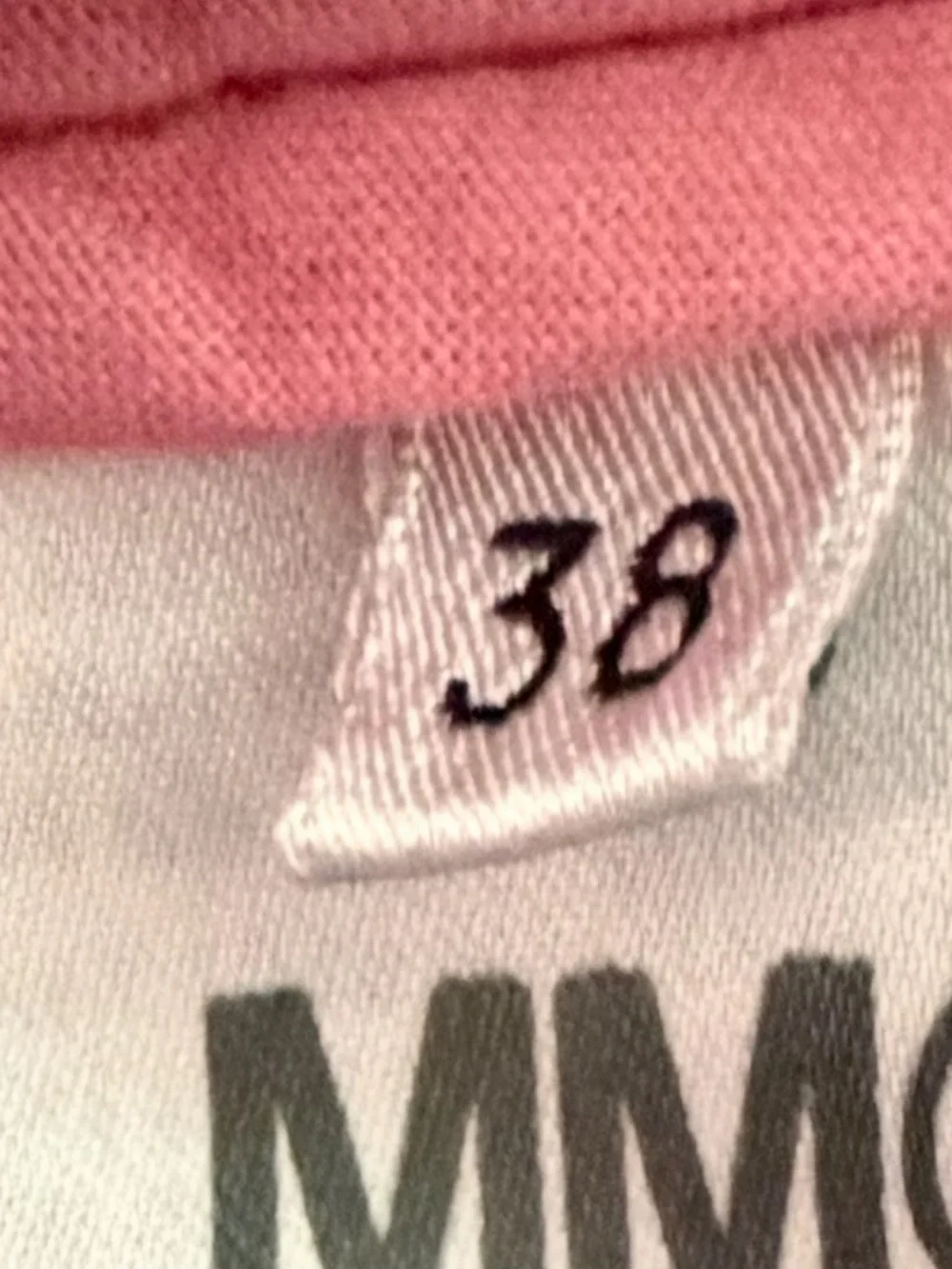 MM6 Maison Martin Margiela Mauve Denim Mini Skirt